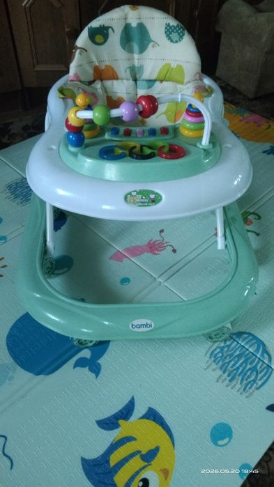 Дитячі ходунки Bambi M 3619 Mint