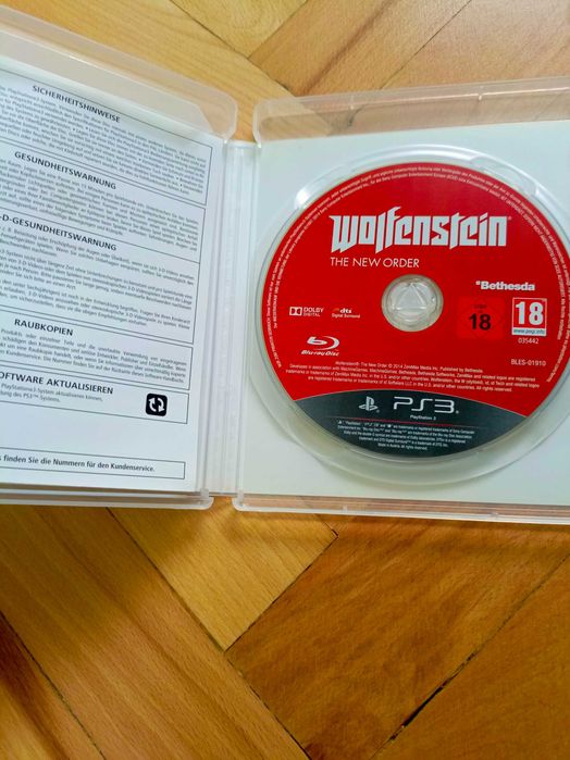 Ps3 gra Wolfenstein The New Order sprawna