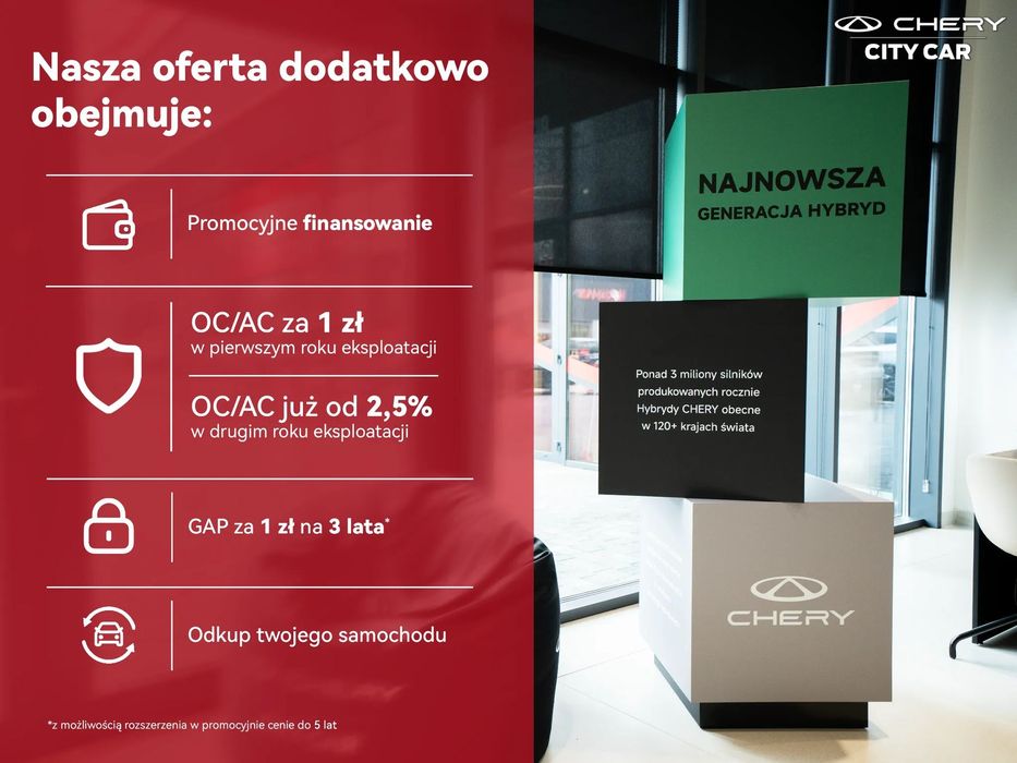 Chery Tiggo 8 Tiggo 8 Benzyna | PODGRZEWANE FOTELE | 2025 | Zadzwoń |