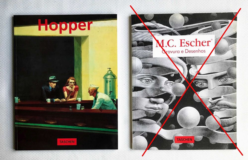 l- Dois livros de Arte, (à escolha entre 6)