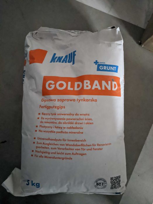 Gipsowa zaprawa tynkarska Knauf Goldband 5kg