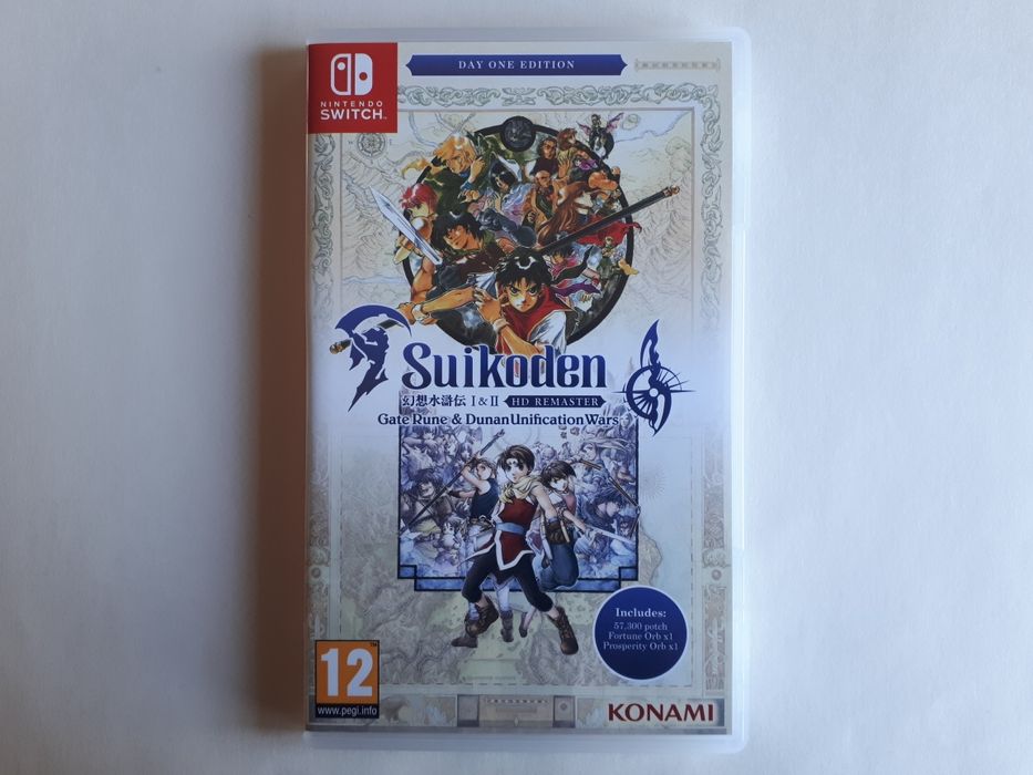 Suikoden I & II Remaster HD (Novo) Nintendo Switch