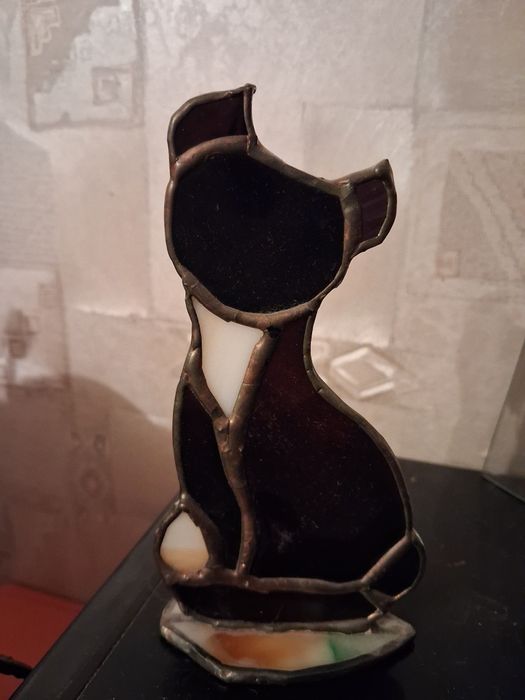 Вітраж черна Кошечка