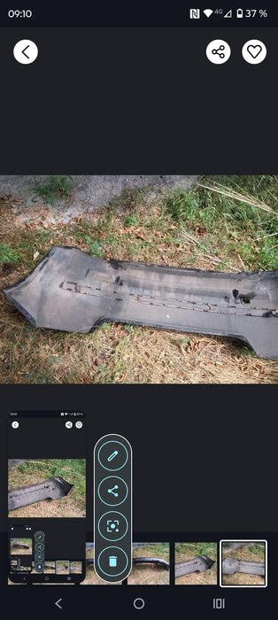 Задний бампер Фиат стило stilo абарт