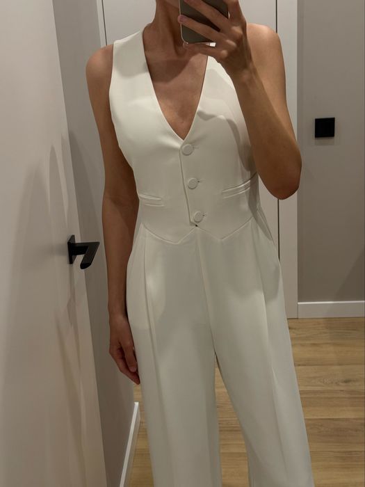 Комбінезон жилет брюки італійського бренду Imperial Elisabetta Franchi Twinset