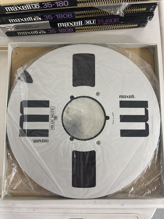Maxell UD and XL Aluminum Reels and Tape64551971888771122