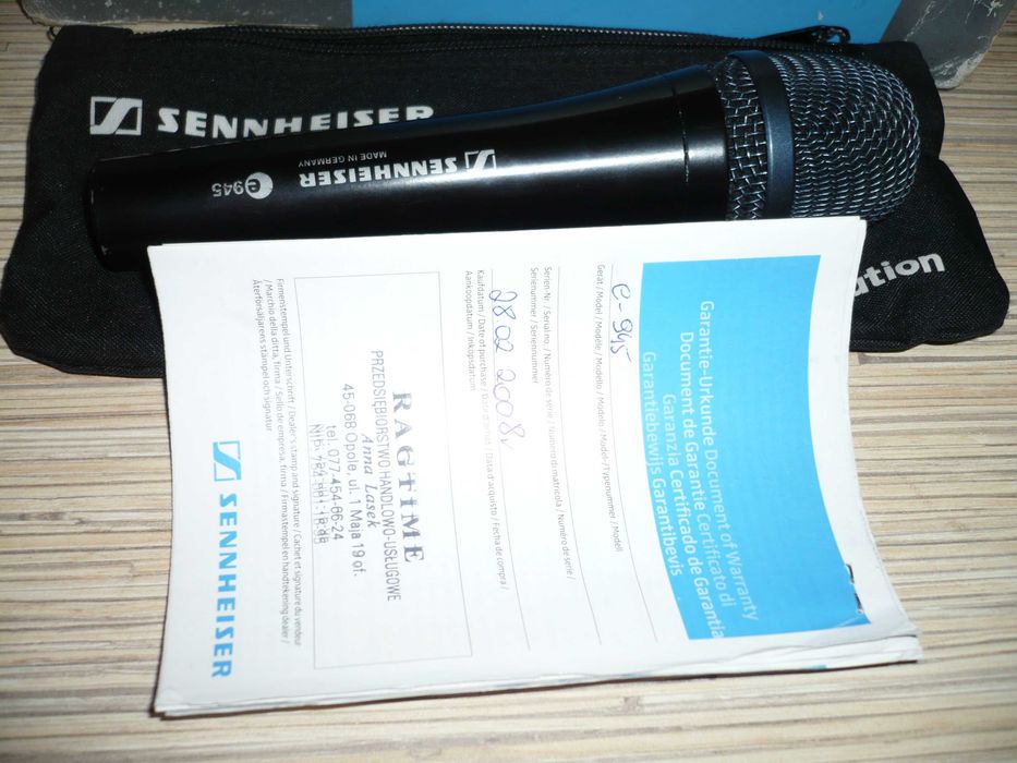 mikrofon sennheiser e 945 germany