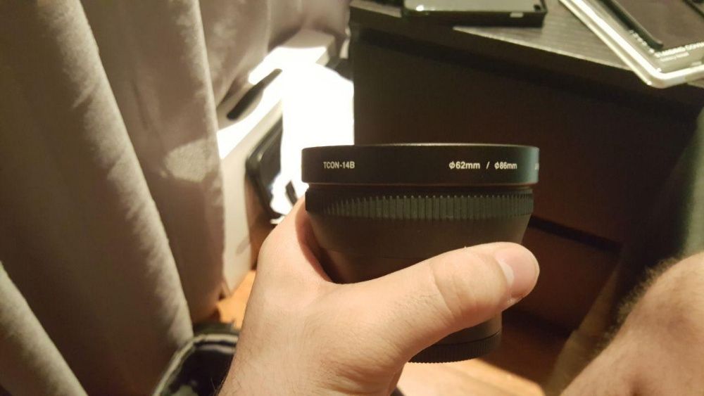 Olympus CAMEDIA Tele extension Lens Pro Wcon-14B 62mm/86mm