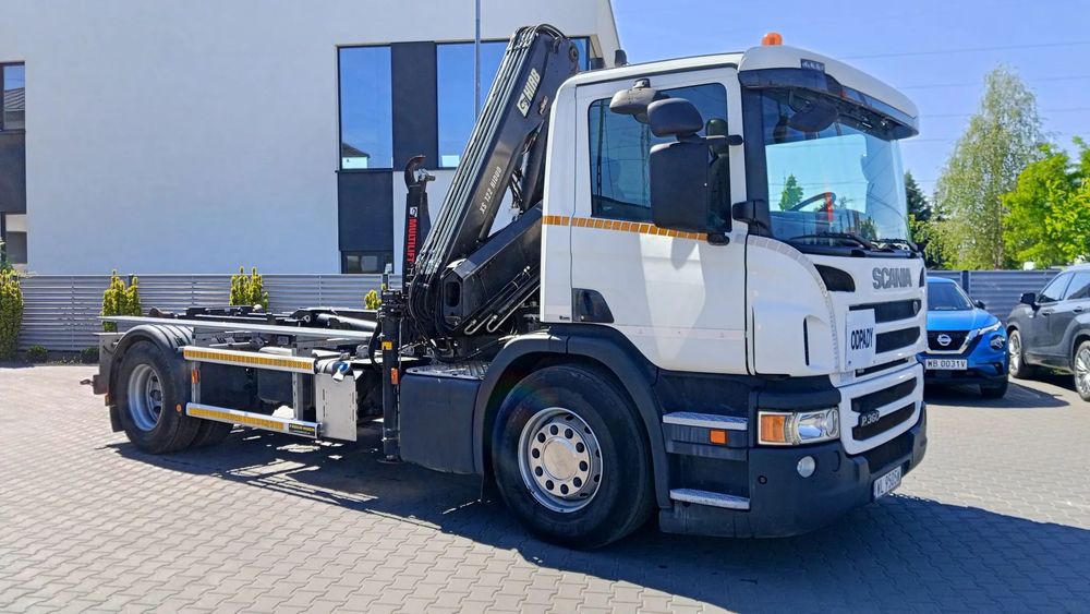 Scania P360 HDS HIAB HAK HIAB  Zabudowa Hakowa - HIAB Hds- HIAB Scania