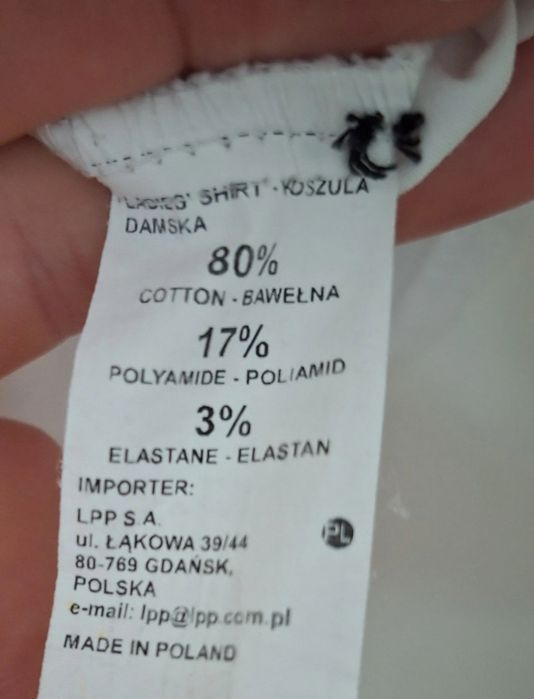 Mohito koszula damska z żabotem r.  S