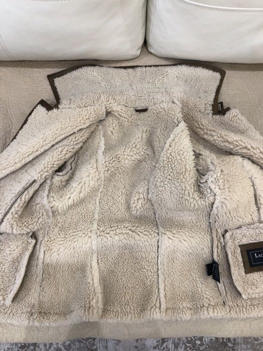 Фирменная дублёнка Lacoste
