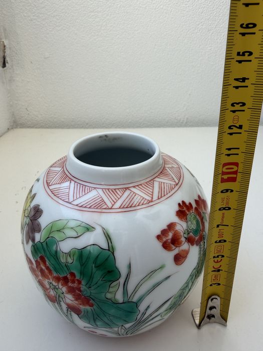 Vasos de porcelana chinesa antiga