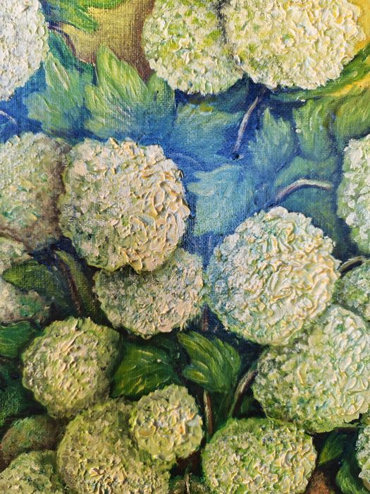 Obraz olej na płótnie 'Kule śnieżne' Francja