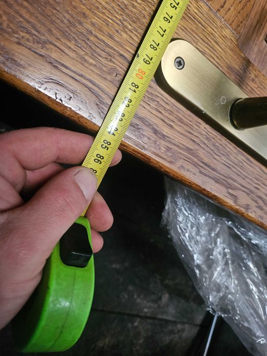 Drzwi dębowe z demontażu