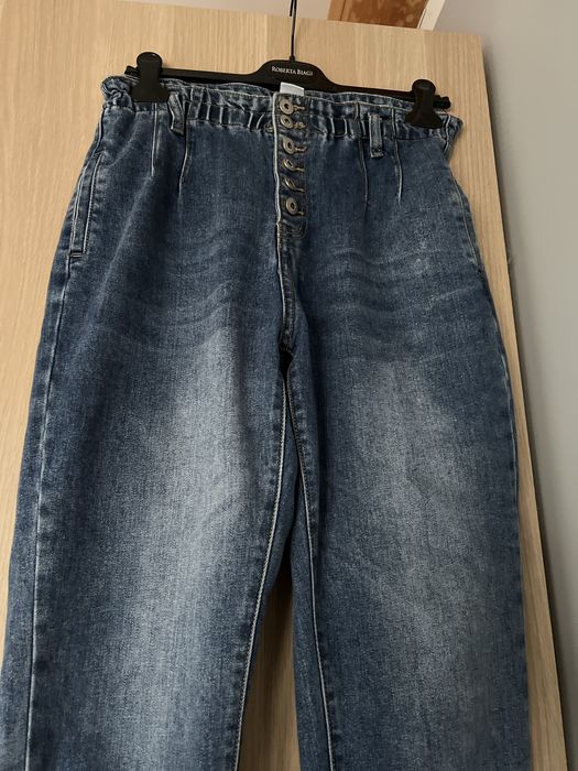 Jeansy damskie rozm L