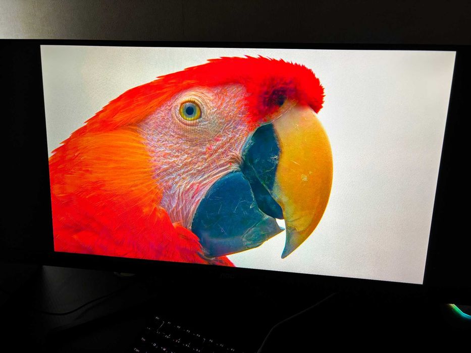 Монітор 34" AOC U34G3XM/EU -- UWQHD / 144 Hz / 8-bit / sRGB 121% / Adaptive Sync / G-SYNC Compatible / Freesync Premium / DisplayHDR 10