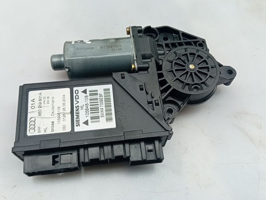 Motor vidro trás esquerdo AUDI A4 (8E2, B6)