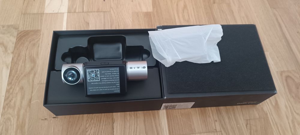 Відеореєстратор з двома камерами 4k GPS WI-FI