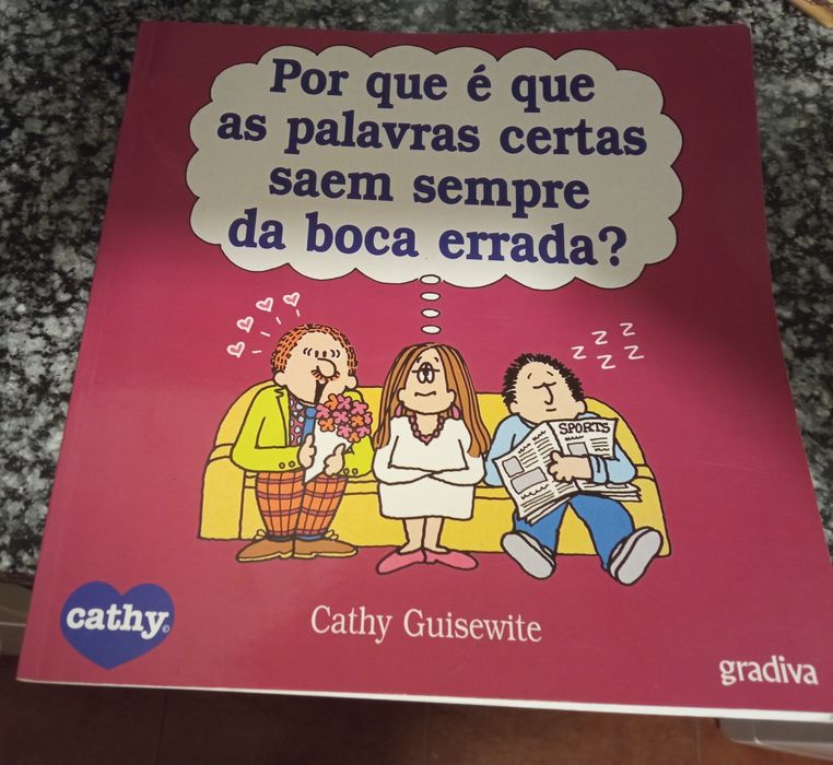 Livro " Porque que é que as Palavras Certas Saem Sempre da Boca?