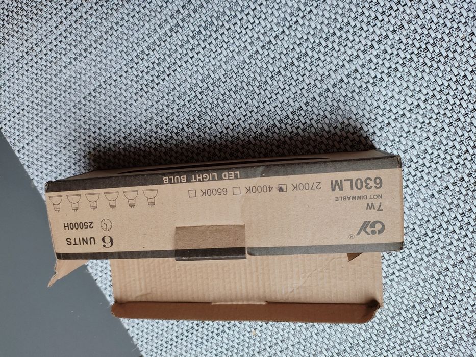 Żarówki LED Light bulb 6 sztuk 7W