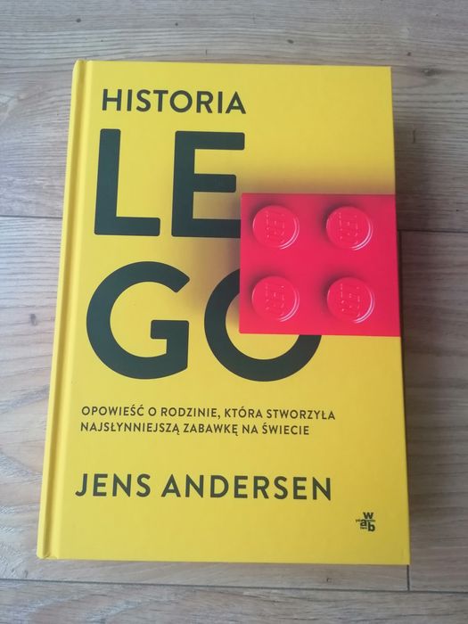 Książka "Historia LEGO" Jens Andersen