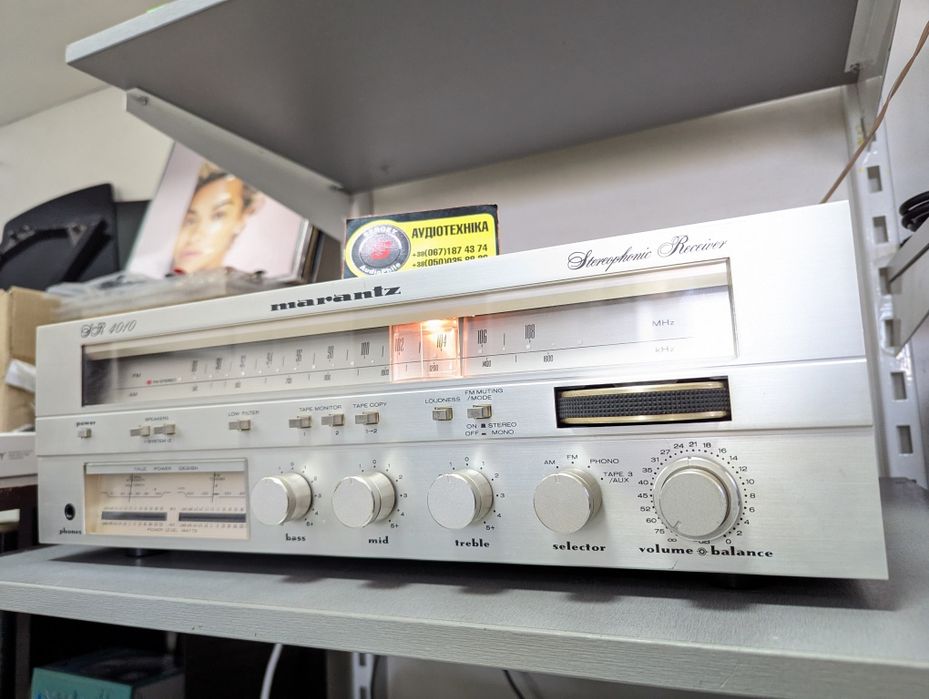 Стерео ресивер Marantz SR 4010. 2х70 Вт. Вес 10 кг. USA