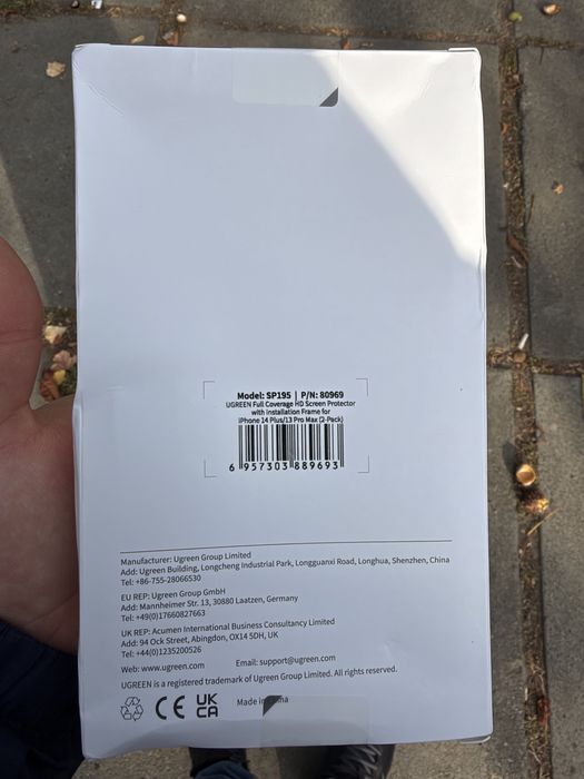 Захисне скло Ugreen Iphone 13pro max/14plus 2шт.