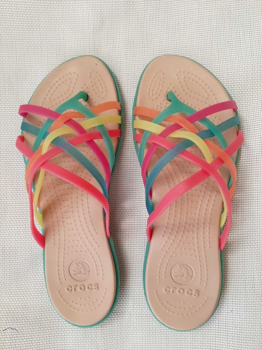 Klapki Crocs Huarache flip flop w7