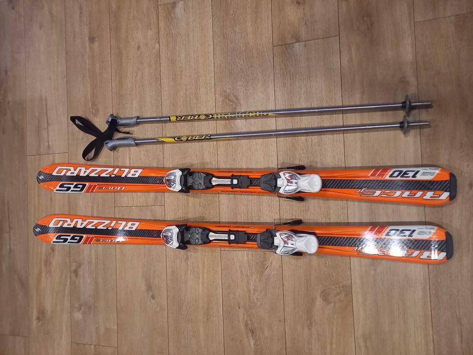 komplet narciarski 130 cm