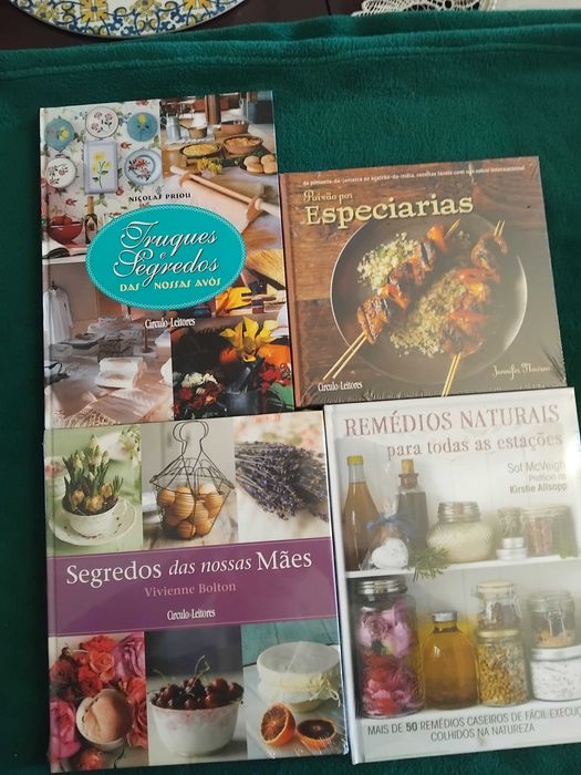 4 Livros para o Lar - Edição Círculo de Leitores