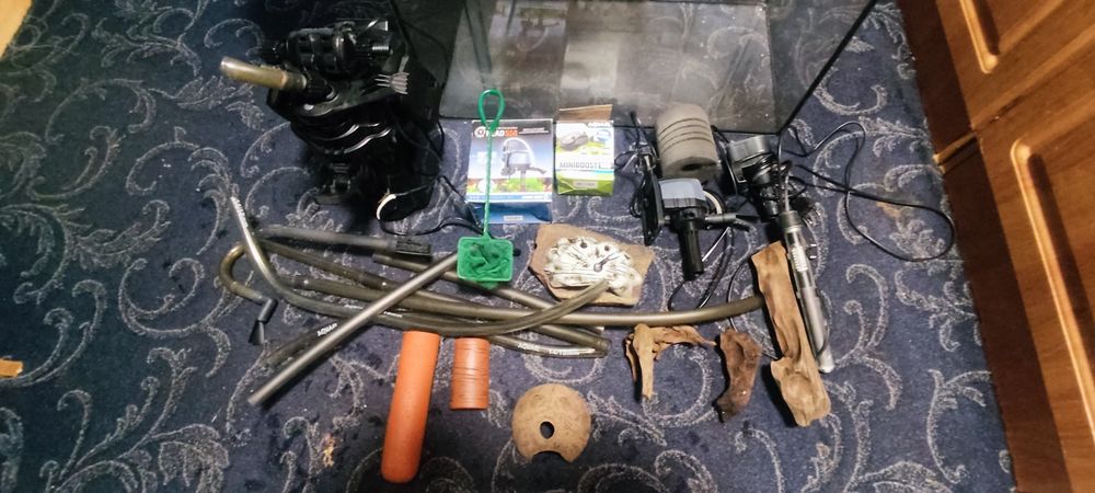 Akwarium duży zestaw