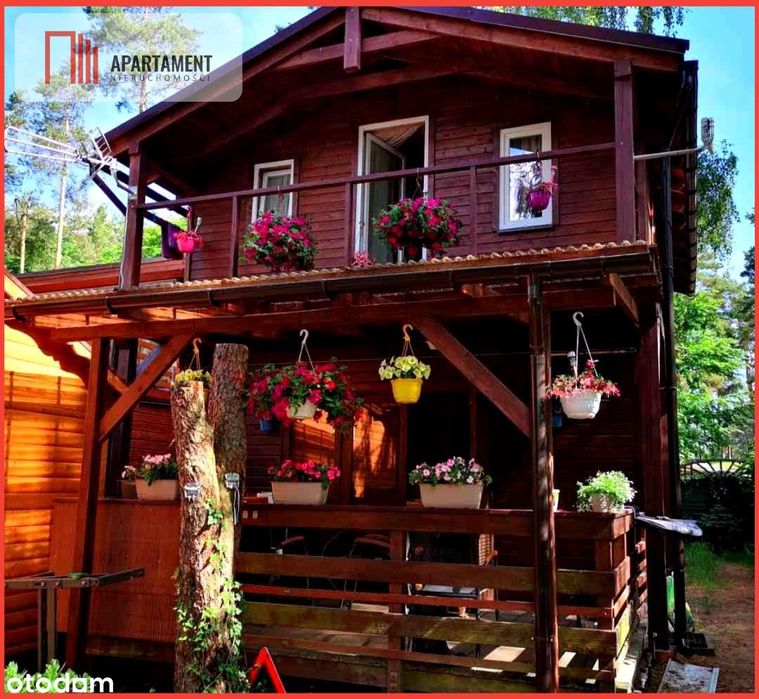 Domek nad jeziorem Borówno-Skarszewy