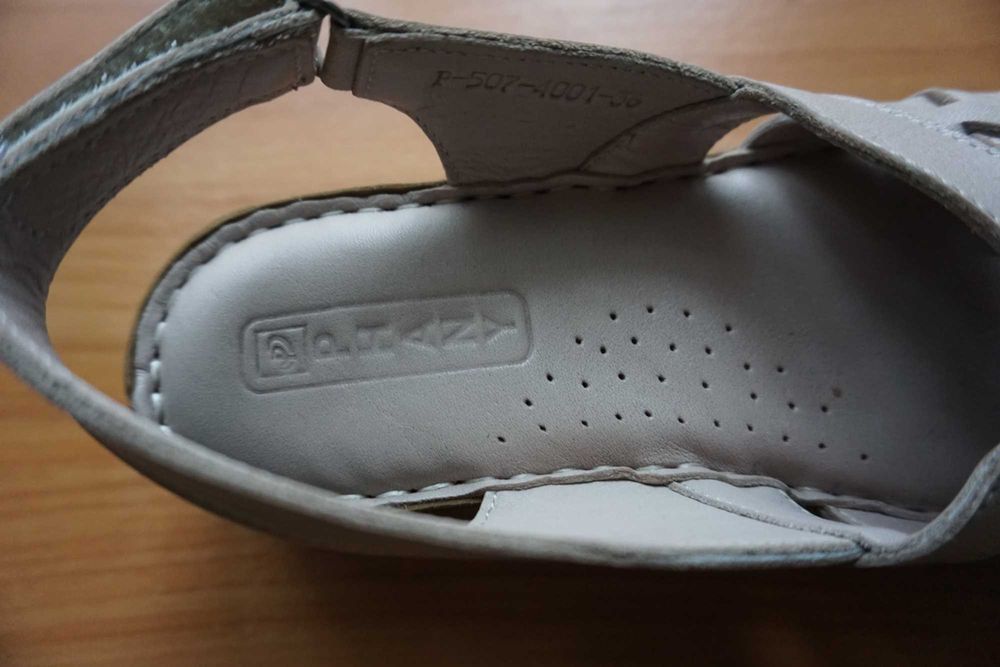 Босоножки женские кожаные, пр-во Турция, 36 размер, Phany