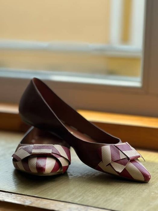 Балетки з бантиком
