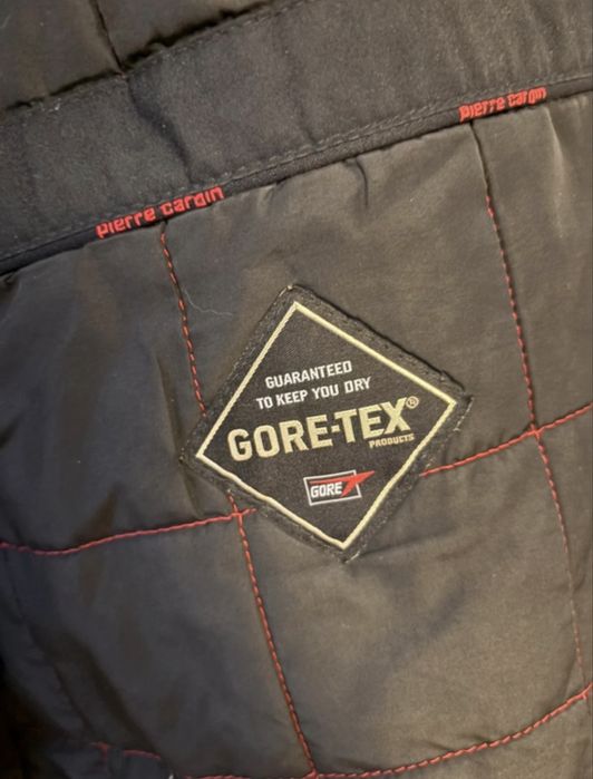 Kurtka meska Pierre Cardin Gore Tex czarna ocieplana