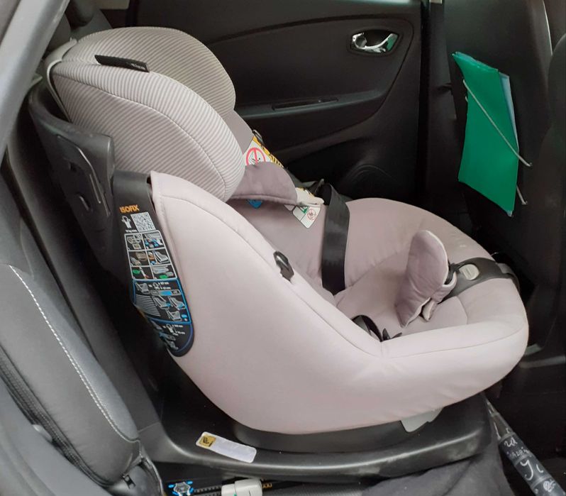 Cadeira Auto Bebé Confort Axissfix I-Size - Concrete Grey (roda 360º)