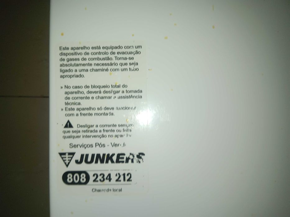 Esquentador inteligente junkers usado