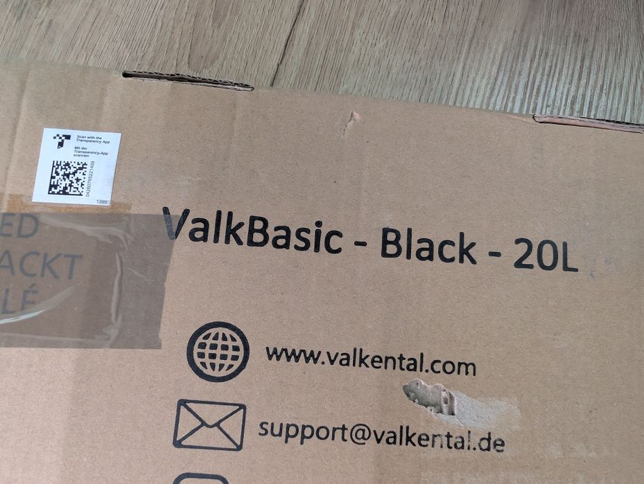 Valkental Torba rowerowa, sakwa wodoodporna 20L