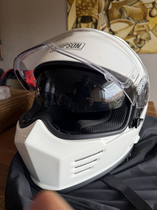Capacete Simpson como novo