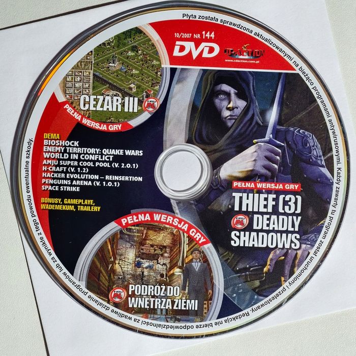CD-Action (144) - Cezar III + Podróż Do Wnętrza Ziemi