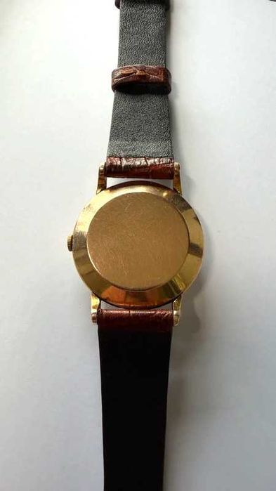 OMEGA Bumper Automatic plaqué Ouro 18K 80 microns– Mostrador "Honeycomb"  Raro