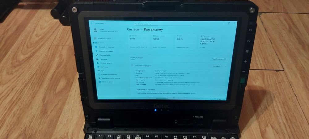 Захищений сенсорний планшет\ноутбук Getac UX10 G2  Core i5-10310U/32Gb