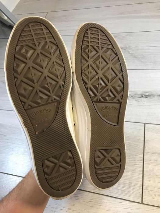 Buty Converse białe wysokie rozm. 42