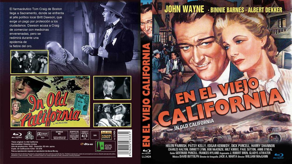 En El Viejo California/A Emboscada(Blu-Ray)-Importado