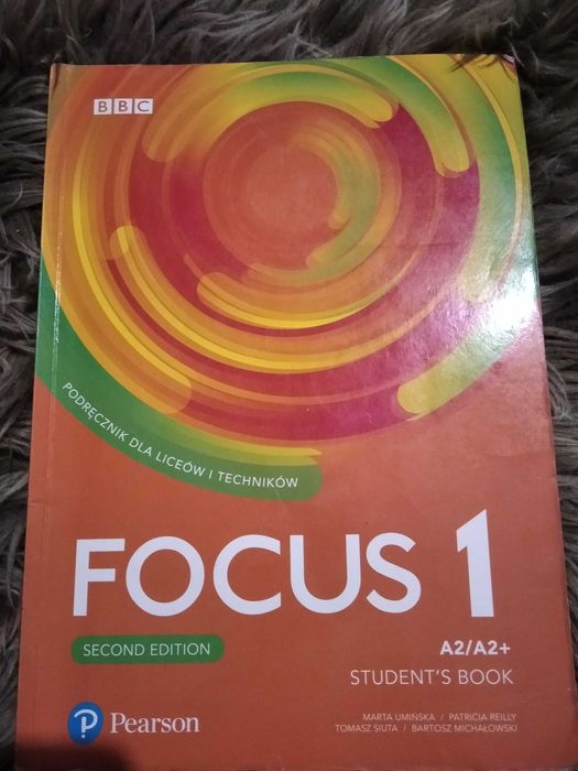Podręcznik do języka angielskiego pt. "FOCUS 1 Second Edition A2/A2+"