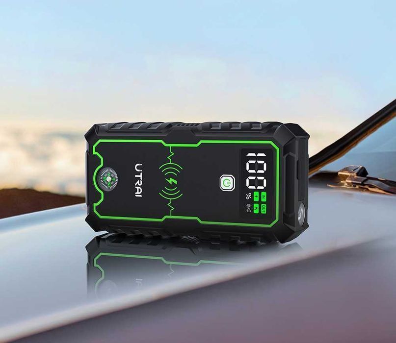 MOCNE Urządzenie rozruchowe UTRAI powerbank akumulator 2500A booster