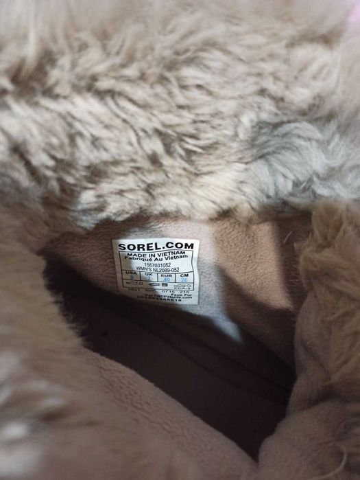 Зимові жіночі черевики SOREL Womens Tivoli II Gray WATERPROOF 40 р.