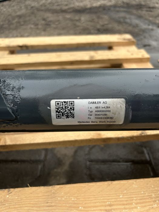 Most tylny do Sprintera  906  poj kola przelozenie 51/13