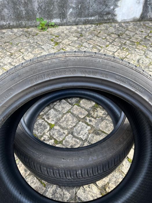 Pneus 315/35 R20 e 275/40 R20