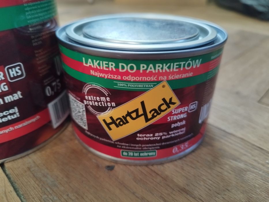 NOWY Lakier do parkietu HartzLack